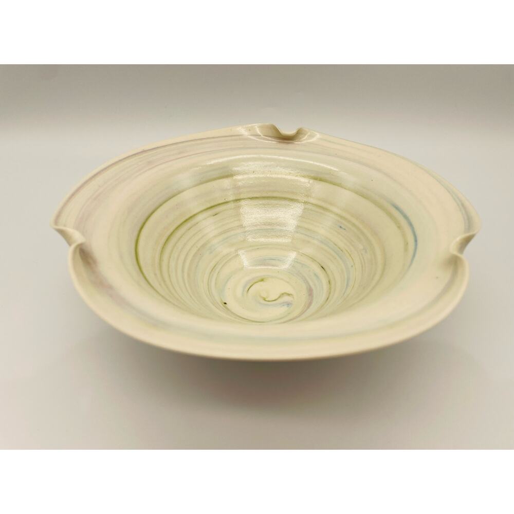 Art Pottery Delicate Studio Porcelain Ceramic Bowl